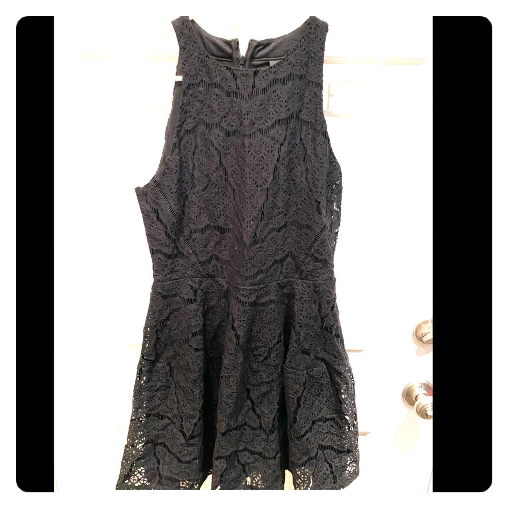 black dress